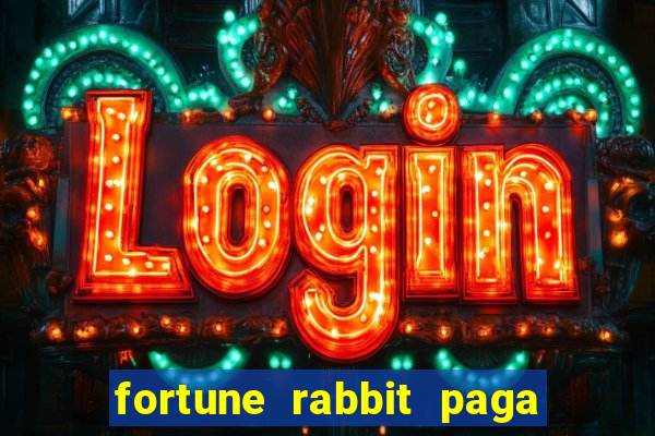 fortune rabbit paga mesmo Informational